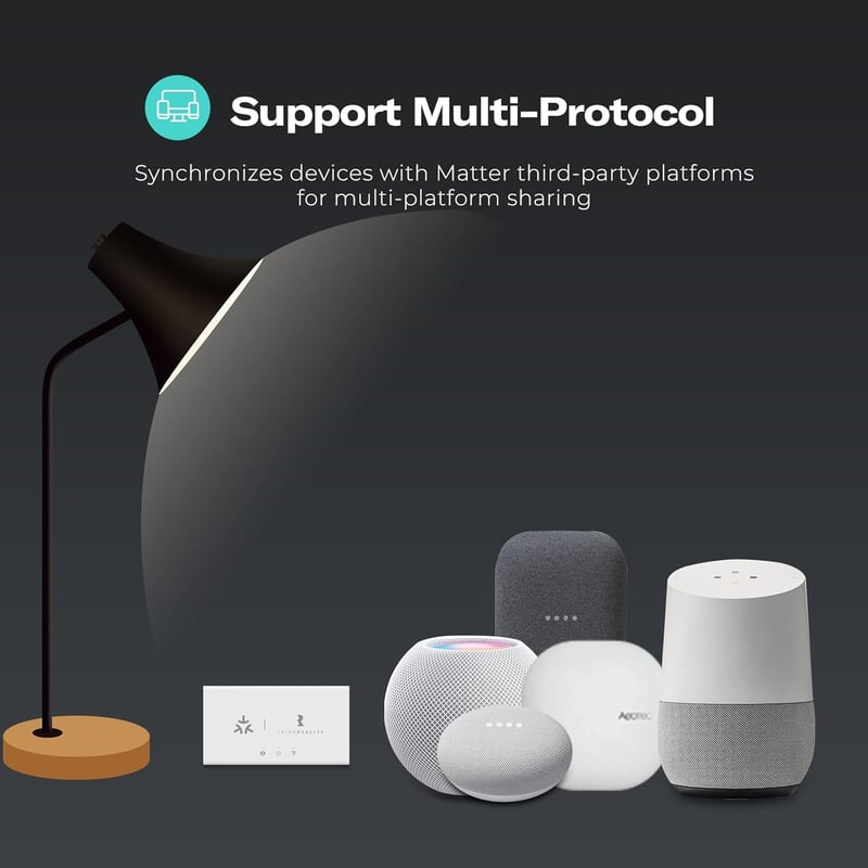 THIRDREALITY Smart Bridge MZ1 Zigbee okos otthon vezérlő Google Home Apple Home kompatibilis - White/Opulent Garden