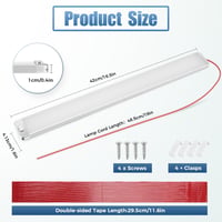 Thlevel 228LED Lakóautó Beltéri Lámpa 12V-85V 10W 1000LM Kapcsolóval 2db 5