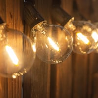 Thokono G40 LED izzó csere, E12 foglalat, IP44, meleg fehér - 25 db 5