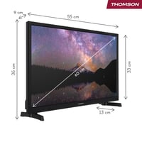 Televízor Thomson 24HF2S35 Smart Fire TV, 24" (60 cm) HD, Alexa, Triple Tuner, Dolby Audio, HDR10, AirPlay, WiFi, Bluetooth, HDMI 2