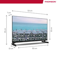 Thomson 32HD2S13W 32 colos (80 cm) HD LED TV fehér, nem okos, hármas tuner (DVB-T/C/S2), Dolby Audio, Hotel Mode, USB, 3x HDMI, világító táv 2