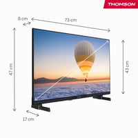 Smart TV Thomson 32HT2S35 32" HD – Wi-Fi, hlasové ovládanie, HDR10, Dolby Audio, trojitý tuner, HDMI, USB, 1 GB RAM, 4 GB Flash 2