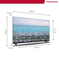 Televizor LED Thomson 40FD2S13, 40 inchi (101 cm), Full HD, Triple Tuner DVB-T2/C/S2, Dolby Audio, mod Hotel, player multimedia, iluminare de fundal 2