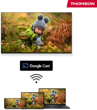 Thomson Go Cast 150 streaming dongle - Google TV, 4K UHD, Dolby Atmos 9