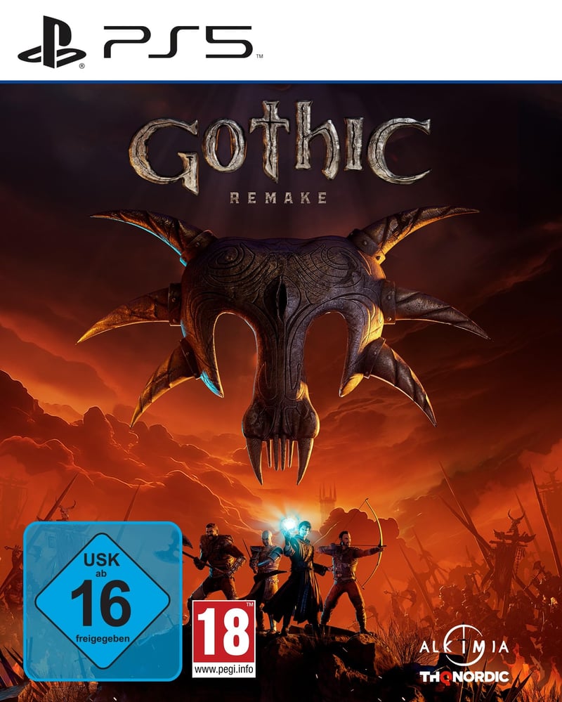 THQ Nordic Gothic 1 Remake hra pre PlayStation 5 – akčné RPG na PS5, otvorený svet, klasické dobrodružstvo s vysokou znovuhrateľnosťou