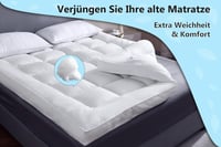 Threads For Bed 4 cm-es prémium matracvédő 90x200 cm, puha töltéssel 3