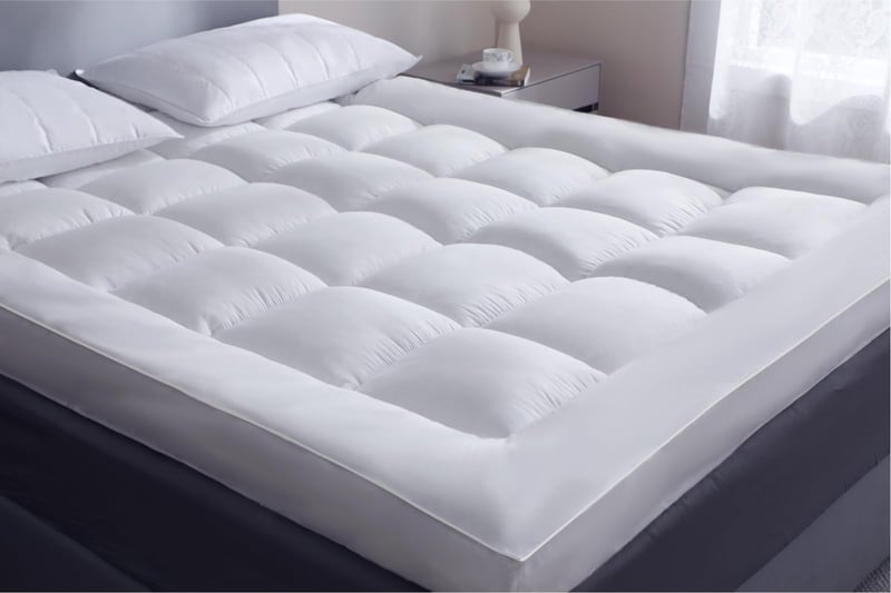 Threads For Bed premium nadmadrac ekstra debeo - bijeli - 90x200 cm