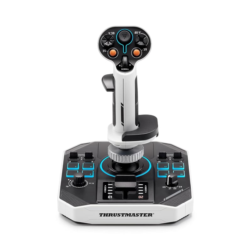 Thrustmaster Sol-R 1 űrrepülő joystick PC-hez – H.E.A.R.T mágneses szenzor, 16 bites