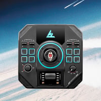 Set Joystick și Manetă de Gaze Thrustmaster Sol-R 4 HOTAS pentru PC - Jocuri de Luptă și Explorare Spațială 3