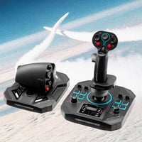 Set Joystick și Manetă de Gaze Thrustmaster Sol-R 4 HOTAS pentru PC - Jocuri de Luptă și Explorare Spațială 5