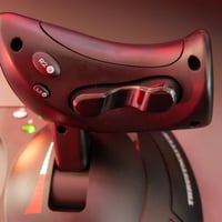 Letecký simulátorový ovládač Thrustmaster T.Flight Hotas X (joystick a plynová páka) kompatibilný s PC a PlayStation 3 5