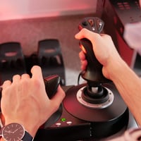 Letecký simulátorový ovládač Thrustmaster T.Flight Hotas X (joystick a plynová páka) kompatibilný s PC a PlayStation 3 2
