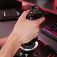 Ergonomický letecký joystick Thrustmaster T.Flight Stick X kompatibilný s PC a PS3 4