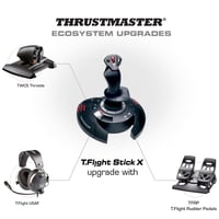 Ergonomický letecký joystick Thrustmaster T.Flight Stick X kompatibilný s PC a PS3 6
