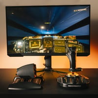 Herná súprava Thrustmaster T16000M FCS HOTAS Joystick a plynová páka pre PC – so softvérom T.A.R.G.E.T 3
