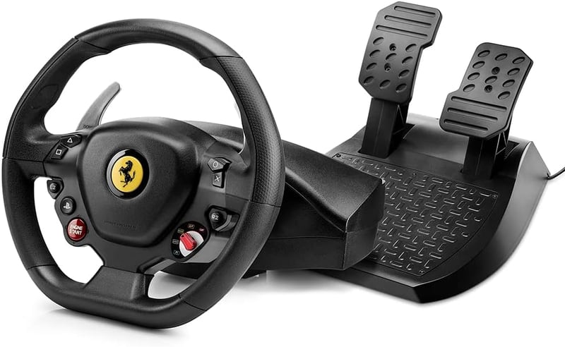 Thrustmaster T80 RW Ferrari 488 GTB versenykerék PlayStation konzolhoz