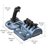 Thrustmaster TCA Captain Pack X Airbus Edition joystick és tolóerő-kvadráns - Xbox Series X|S, PC 6