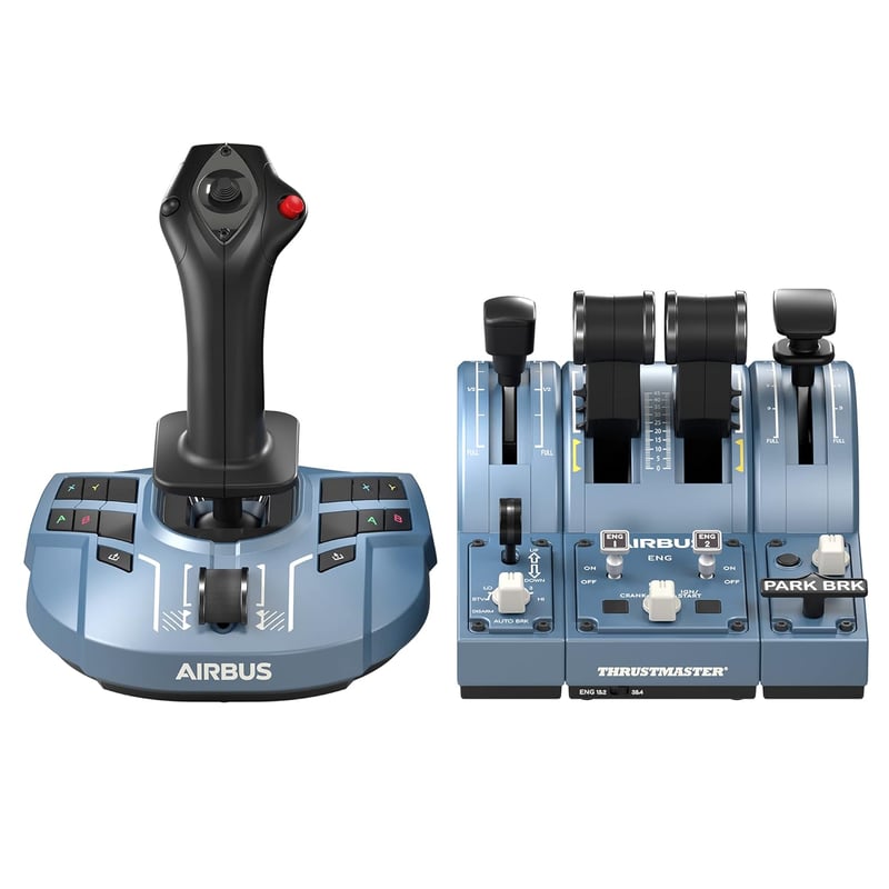 Thrustmaster TCA Captain Pack X Airbus Edition joystick és tolóerő-kvadráns - Xbox Series X|S, PC