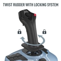 Thrustmaster TCA Officer Pack Airbus Edition joystick a plynová páka pre PC – kompletný systém riadenia letu 8
