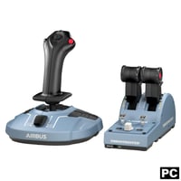 Thrustmaster TCA Officer Pack Airbus Edition joystick a plynová páka pre PC – kompletný systém riadenia letu 2