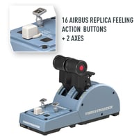 Thrustmaster TCA Officer Pack Airbus Edition joystick a plynová páka pre PC – kompletný systém riadenia letu 9