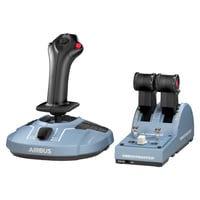 Thrustmaster TCA Officer Pack Airbus Edition joystick a plynová páka pre PC – kompletný systém riadenia letu 1
