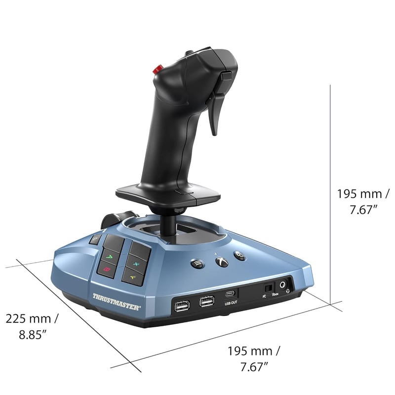 Thrustmaster TCA Sidestick X Airbus Edition repülőstick Xbox PC-hez mágneses szenzorokkal - PC | Xbox