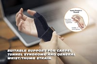 Thx4COPPER Fordítható Hüvelykujj Rögzítő Kompressziós Arthritis Fájdalomcsillapítás SM 6
