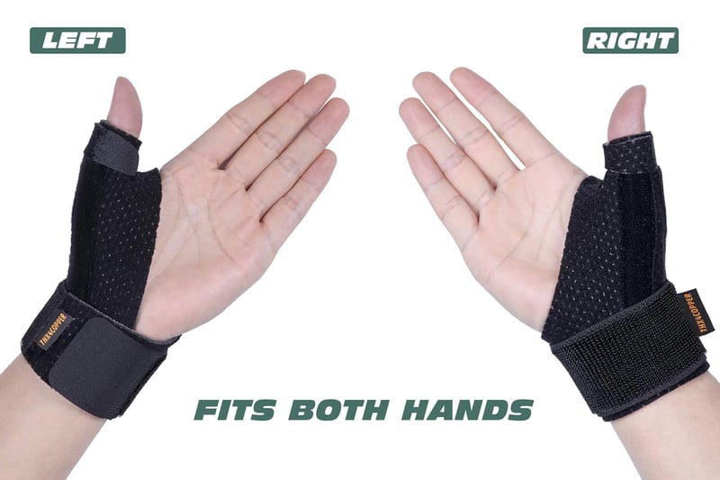 Thx4COPPER Fordítható Hüvelykujj Rögzítő Kompressziós Arthritis Fájdalomcsillapítás SM