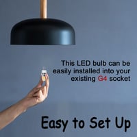 TIAFELNGLY G4 LED izzó 2W meleg fehér 12V dimmelhető 6db szett 6