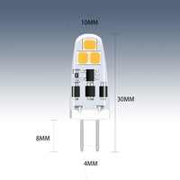 TIAFELNGLY G4 LED izzó 2W meleg fehér 12V dimmelhető 6db szett 4
