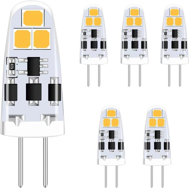 TIAFELNGLY G4 LED izzó 2W meleg fehér 12V dimmelhető 6db szett