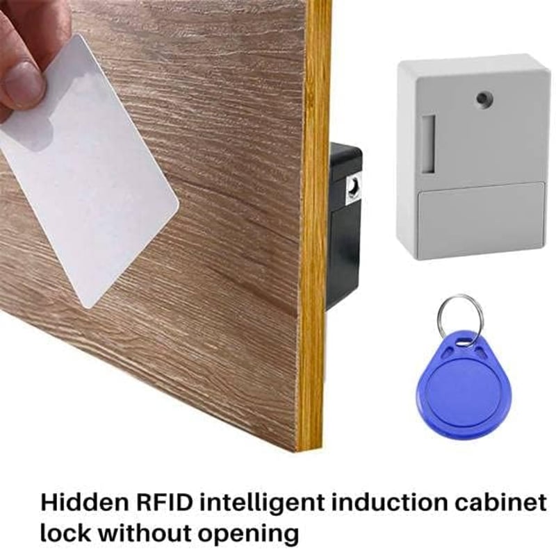 Tiamu RFID intelligens fiók zár, elektronikus szekrényzár gyermekbiztonsághoz