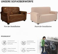 Tianshu Rugalmas Kanapé- és Fotel Huzat Spandex Anyagból 4