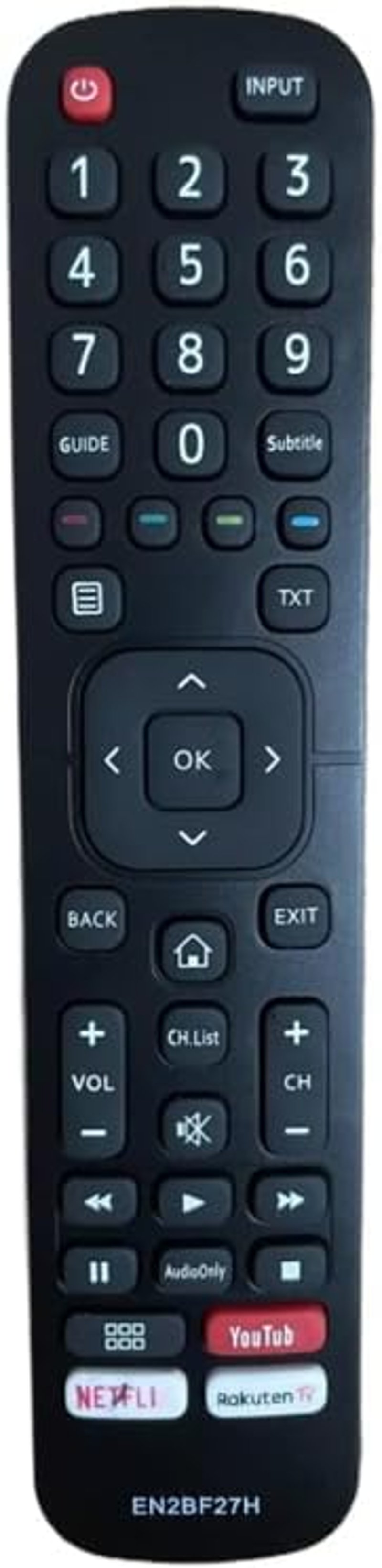 tianxunh Hisense EN2BF27H Távirányító LCD TV-hez H32A5840 H43AE6030 H50A6140 H65AE6030