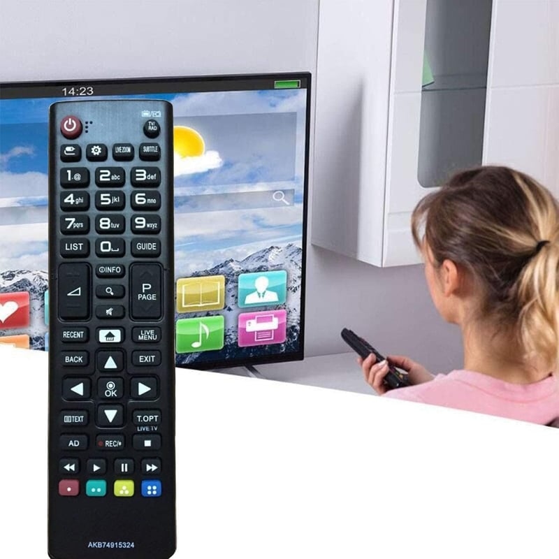 tianxunh LG AKB74915324 Távirányító LED LCD Smart TV-hez 32LH590U 43UH664V 49LH604V