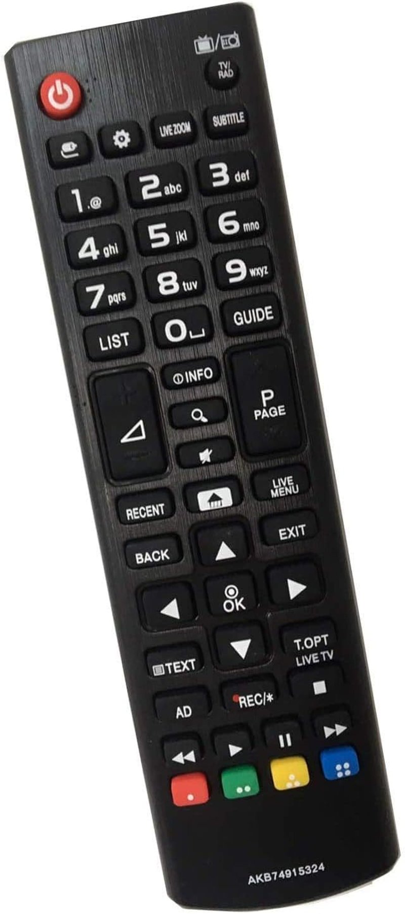 tianxunh LG AKB74915324 Távirányító LED LCD Smart TV-hez 32LH590U 43UH664V 49LH604V