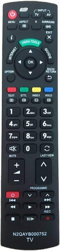 tianxunh Panasonic TV távirányító N2QAYB000752 LED LCD 3D modellekhez 6