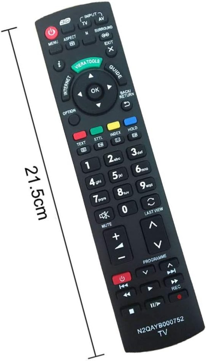 tianxunh Panasonic TV távirányító N2QAYB000752 LED LCD 3D modellekhez