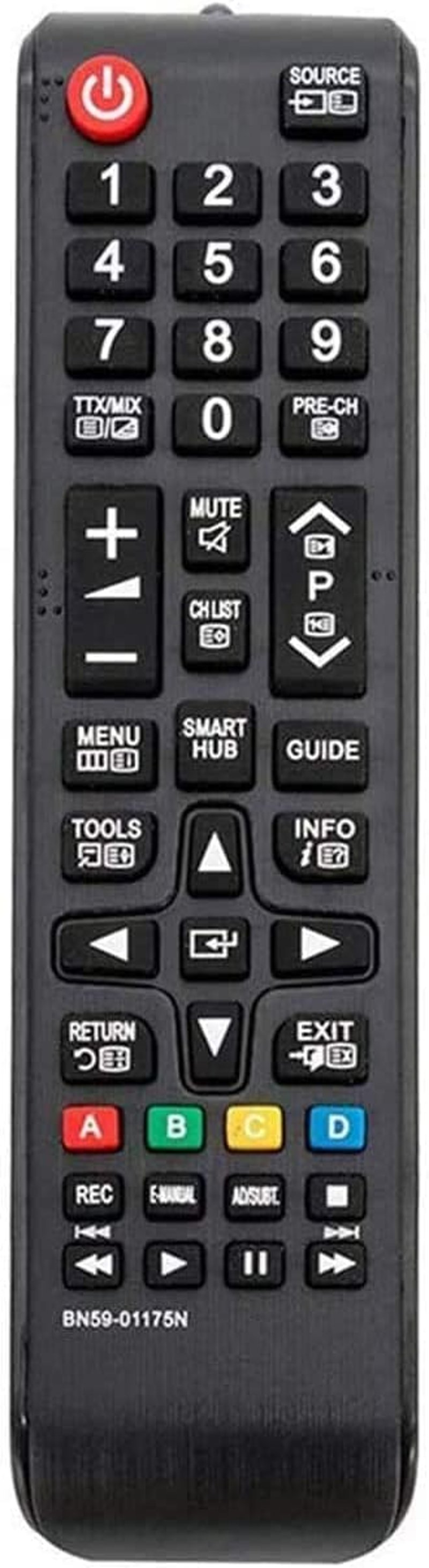 tianxunh Samsung BN59-01175N Univerzális Távirányító - Összes Samsung TV-hez, LED LCD 3D