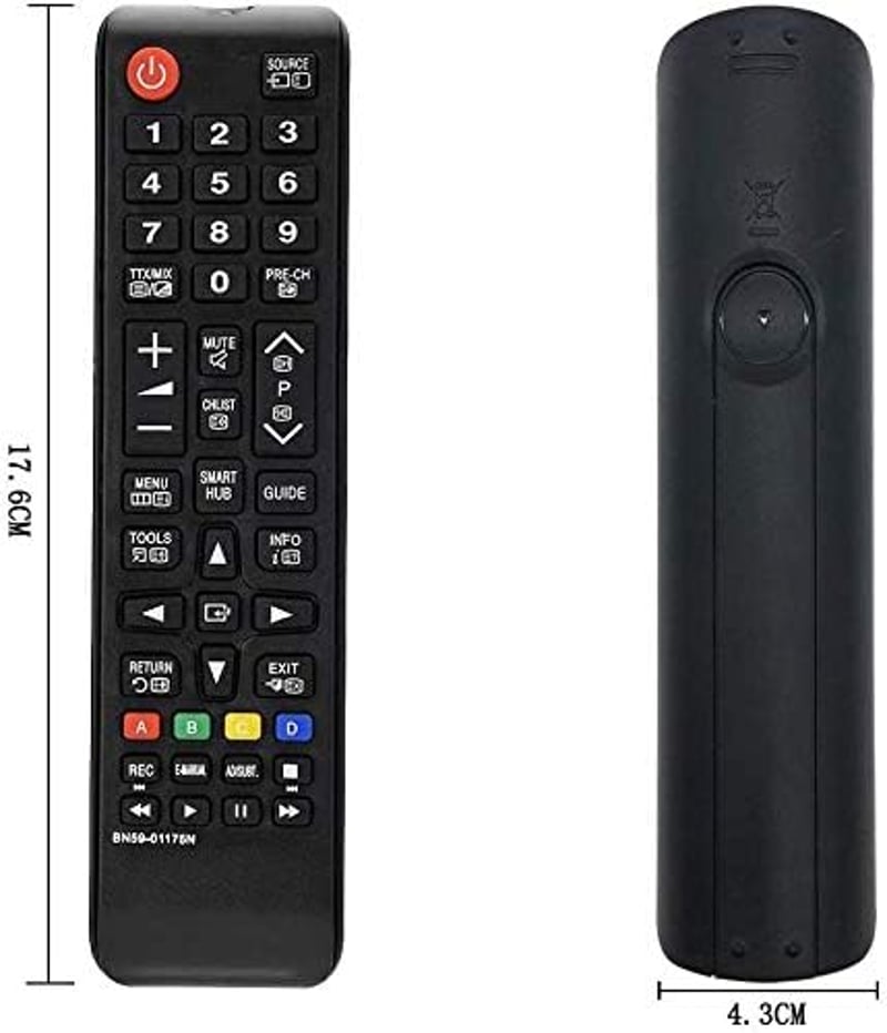 tianxunh Samsung BN59-01175N Univerzális Távirányító - Összes Samsung TV-hez, LED LCD 3D