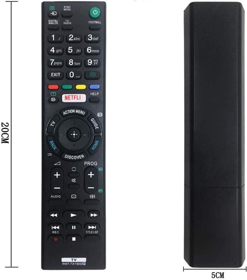 tianxunh Sony Bravia RMT-TX100D TX101J TX102U univerzális távirányító csere