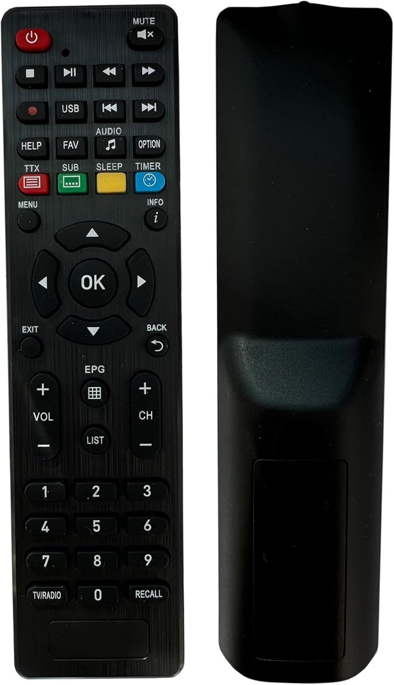 tianxunh Távirányító Tele-System Fuba Tivùsat TS9018HEVC ODE718HEVC Dekóderhez
