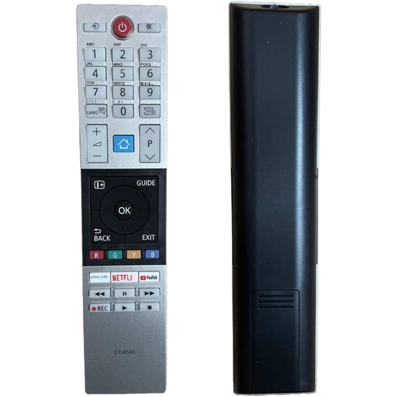 tianxunh Toshiba CT-8543 Univerzalni TV Daljinski Upravljač s Netflix i YouTube Gumbima