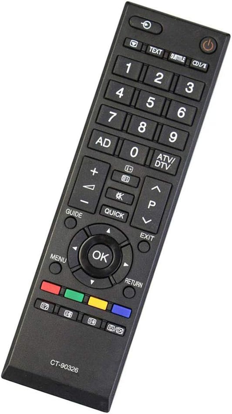 Tianxunh Toshiba CT-90326 Távirányító - Toshiba TV-hez, Azonnali Használat
