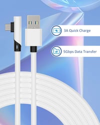 Tiergrade Link kábel USB 3.2 Gen1 USB-C, 5 Gbps - 6 m 4
