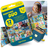 tigermedia tigertones Duo predplatený prístup 12 mesiacov detská služba audiostreamingu 30 000 zvukových materiálov pre tigerbox Touch a MINI prehrávač 1