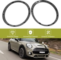 TIHOOK Mini Cooper fényszóró díszgyűrű szett 2db F55 F56 F57 14-21 5