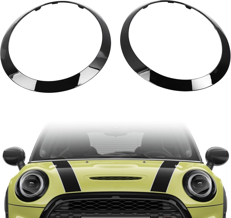 TIHOOK Mini Cooper fényszóró díszgyűrű szett 2db F55 F56 F57 14-21