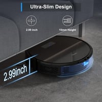 Tikom G8000 Pro Robotporszívó Felmosó Funkcióval, 4500Pa Szívóerő, 2,5 Óra Üzemidő, WiFi, Okosotthon Kompatibilis, Állatszőrre, Szőnyegre, K 7